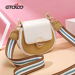 Stone Pattern PU Leather Shoulder Messenger Bag Lady Crossbody Mini Bag