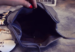 Women Handbags Big Bucket Leather Messenger Bag