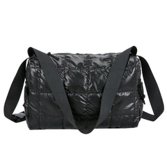 Women Padded Quilted Bag Winter Female Shoulder Bag Shopping Travel Handbag