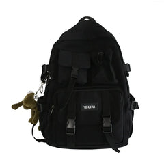Nylon Anti Theft School Backpack Rucksack Travel Mochila