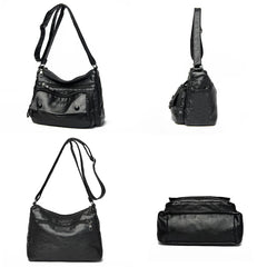 Leather Shoulder Bag Women's Crossbody Handbag