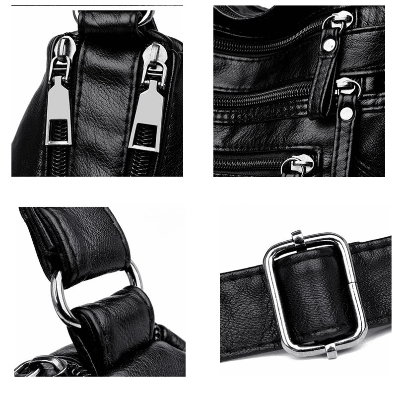 Leather Women's Crossbody Bag Shoulder Handbag