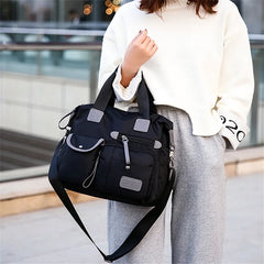 Women Shoulder Bag Nylon Handbags Waterproof Crossbody Bag Large Capacity