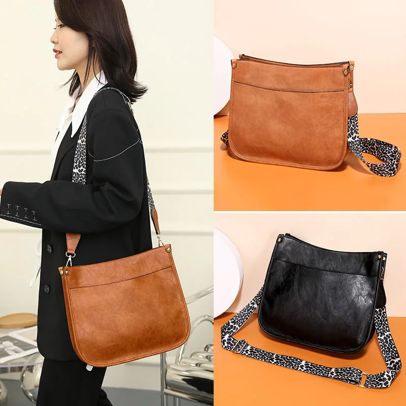 Women Soft Leather Handbags Small Shoulder Bags