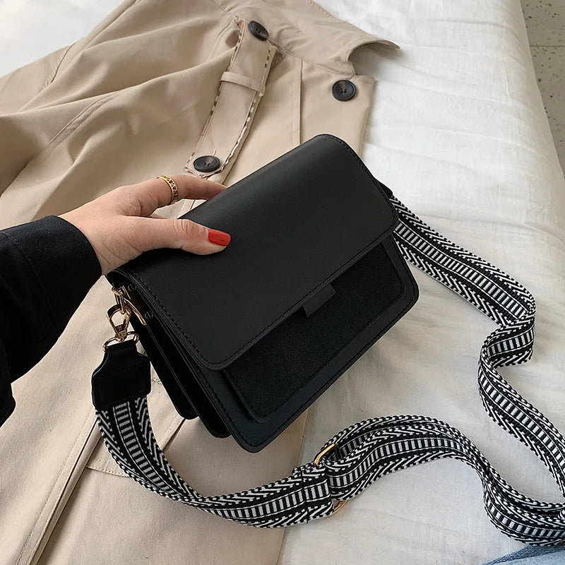 Women's Wide Shoulder Messenger Bag