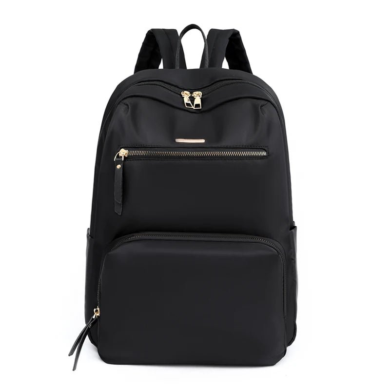 Oxford Cloth Backpack Large Capacity Student Schoolbag Light Backpack