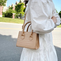 Western Stone Pattern Messenger Bag Shoulder Bag