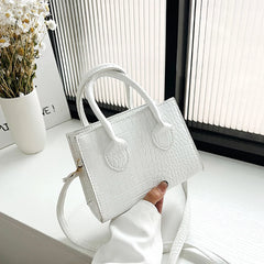 Western Stone Pattern Messenger Bag Shoulder Bag