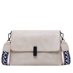 Women's PU Leather Messenger Bag Chain Shoulder Small Square Bag