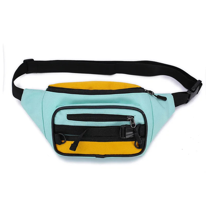 Women's Canvas Messenger Bag Solid Chest Bag