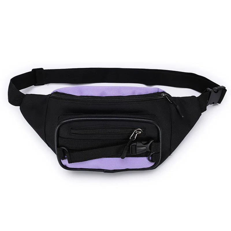 Women's Canvas Messenger Bag Solid Chest Bag