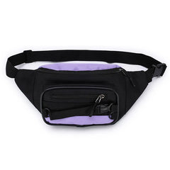 Women's Canvas Messenger Bag Solid Chest Bag