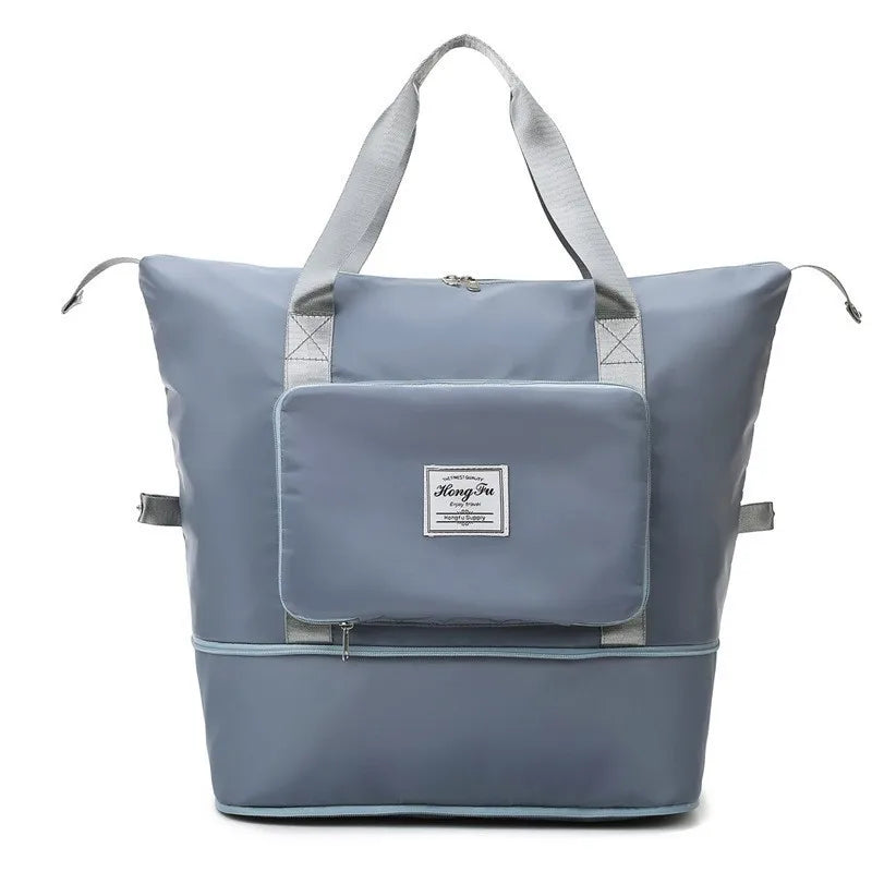 2022 Large Folding Travel Bag Waterproof Luggage Tote Gym Yoga Storage