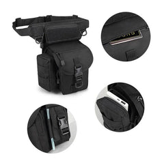 2022 Waist Fanny Pack Tactics Ride Leg Bag for Men