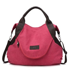 2022Women Bag Large Capacity Casual Tote Handbag Canvas Shoulder Bag Crossbody