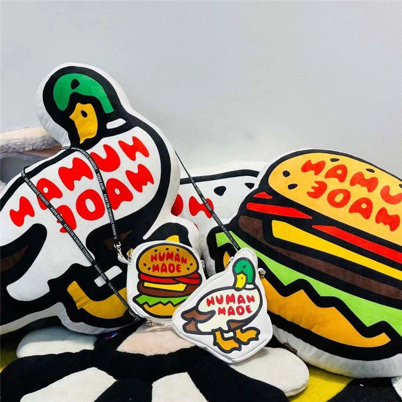 2022ss HUMAN High Duck Burger Shoulder Messenger Bag