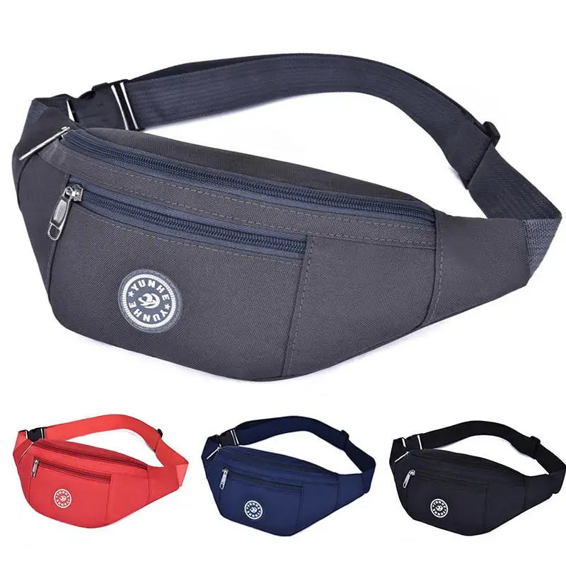 Nylon Bum Bag Travel Purse for Phone Waist Pack Chest Pouch