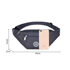 Nylon Bum Bag Travel Purse for Phone Waist Pack Chest Pouch