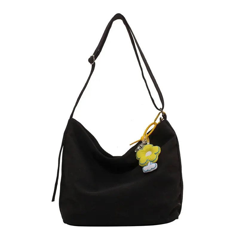 Canvas Crossbody Bags Youth Casual Large Capacity Ladies Shoulder Bag
