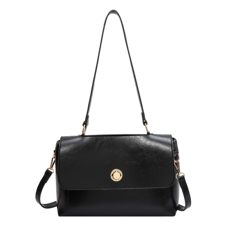Large PU Leather Crossbody Bags for Women Shoulder Bag