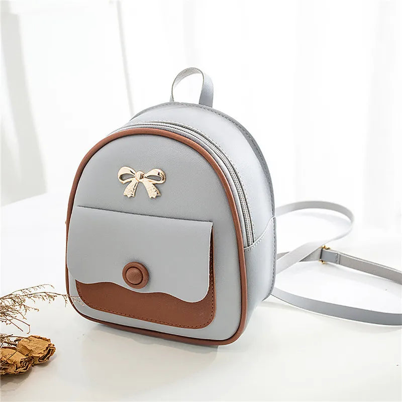 Mini Backpack Small Backless Shoulder Crossbody Bag