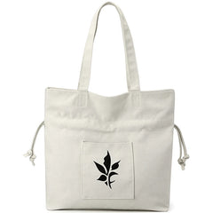 Canvas Shopper Shoulder Bag for Women