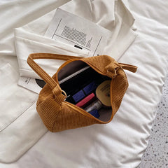 Vintage Nylon Women Shoulder Bag Casual Zipper Female Handbag