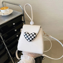 Women Green Small Handbag Clutch Chain Shoulder Bag