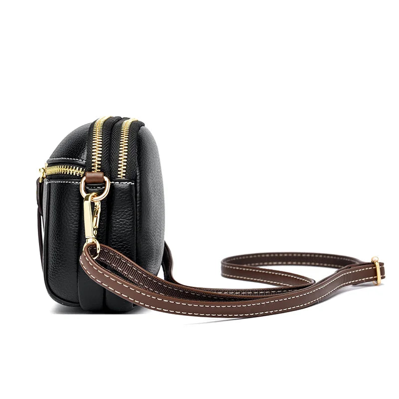 Women Shoulder Crossbody Bags Large Capacity Geniune Leather Big Space