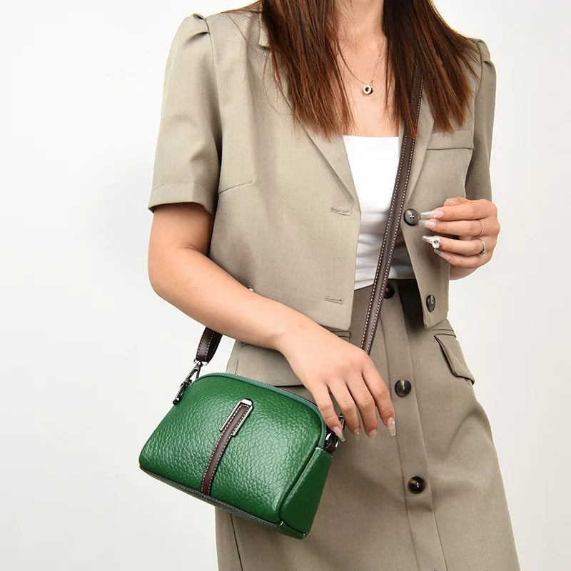 Women Shoulder Crossbody Bags Leather Large Capacity Shopping Party