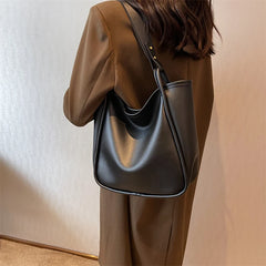 Fashionable Female Shoulder Bags Daily Casual Multi-function PU Leather
