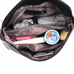 Women's Soft Leather Shoulder Bag Vintage Envelope Crossbody Clutch