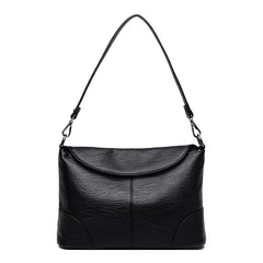 Women's Soft Leather Shoulder Bag Vintage Envelope Crossbody Clutch