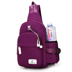 Waterproof Chest Pack for Women - Large Capacity Shoulder Bag