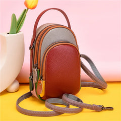 Leather Women Handbags Mini Phone Bags Wallets Shoulder Bag