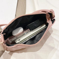Hot Lingge Women's Bag PU Leather Underarm Crossbody Shoulder Bag