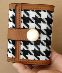 Women's Canvas Wallet Short wallet Long handbag Multifunctional zero wallet