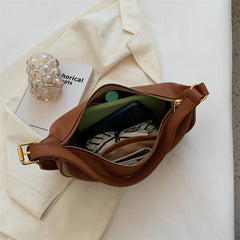 Women PU Leather Retro Shoulder Bags Stylish Handbags