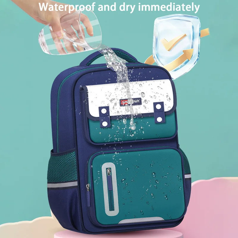 Kids Backpack Orthopedic School Bag Waterproof Primary Schoolbag