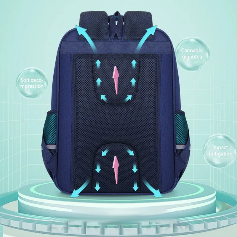 Kids Backpack Orthopedic School Bag Waterproof Primary Schoolbag