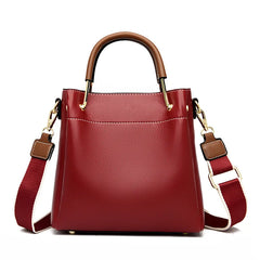 Large Capacity Women's Tote Bag Soft Pu Hangbags Shoulder Crossbody Purses