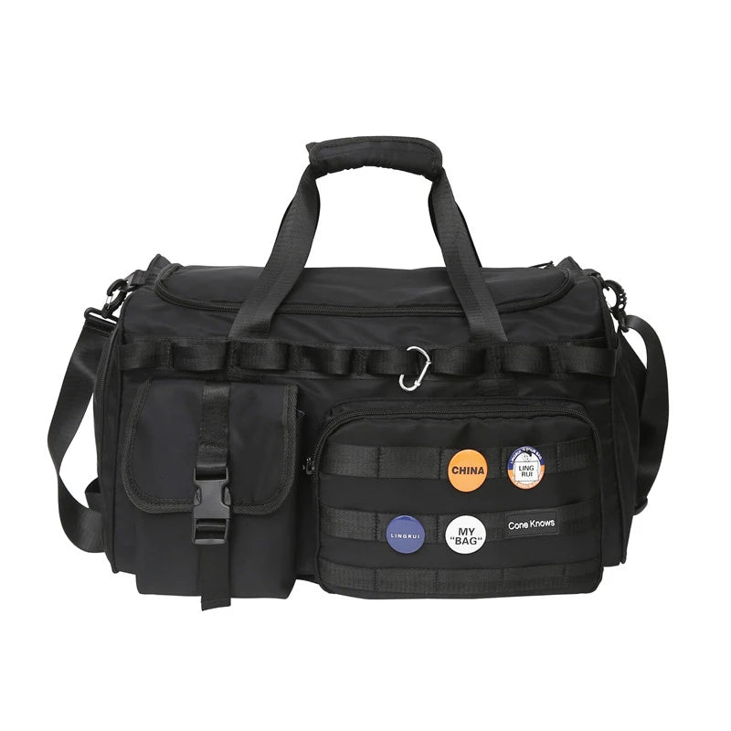 Large Capacity Travel Duffle Bag Fitness Handbag Luggage