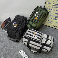 Large Capacity Travel Duffle Bag Fitness Handbag Luggage