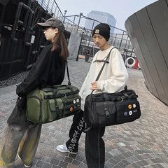 Large Capacity Travel Duffle Bag Fitness Handbag Luggage