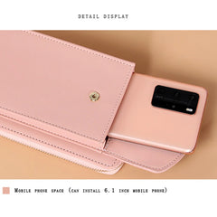 Universal Smartphone Shoulder Bag Mom Wallet Print Women Phone Case