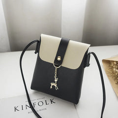 Deer Charm Single Shoulder Diagonal Bag for Women
