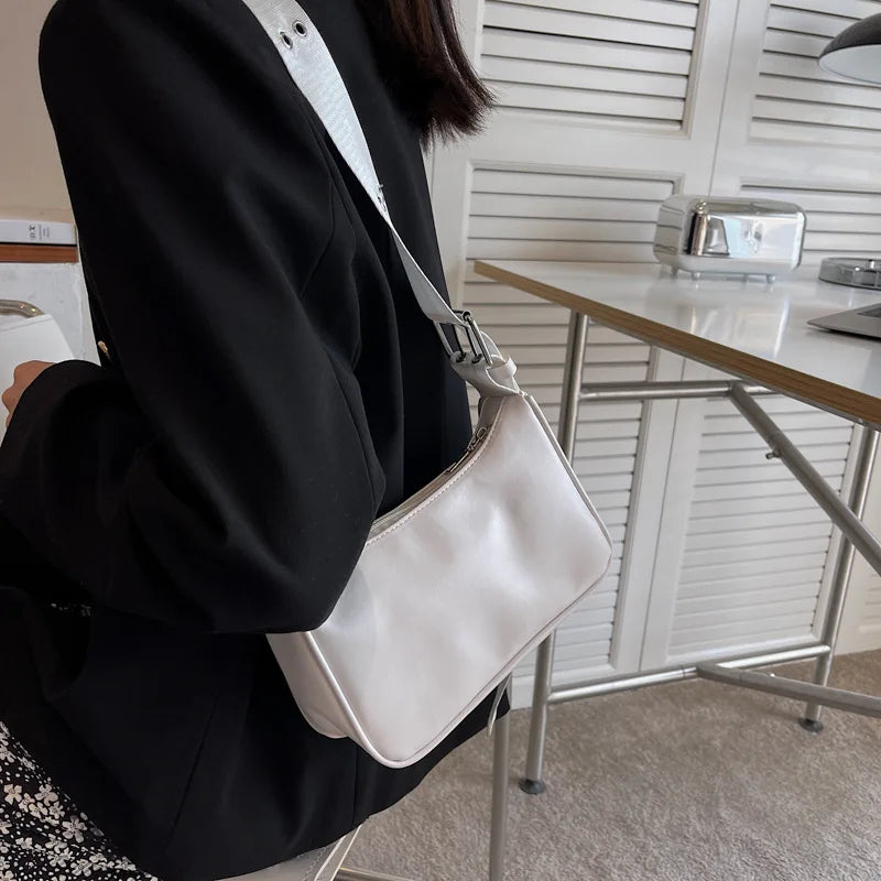 Casual Ladies Shoulder Bag Crossbody Bags For Women Solid Handbags