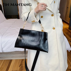 Women Shoulder Bag Soft Leather Crossbody Large Capacity Bags