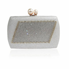 Beaded Evening Bag Diamond Sequined Clutch HandBag Bride Bag Wedding Party