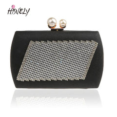Beaded Evening Bag Diamond Sequined Clutch HandBag Bride Bag Wedding Party